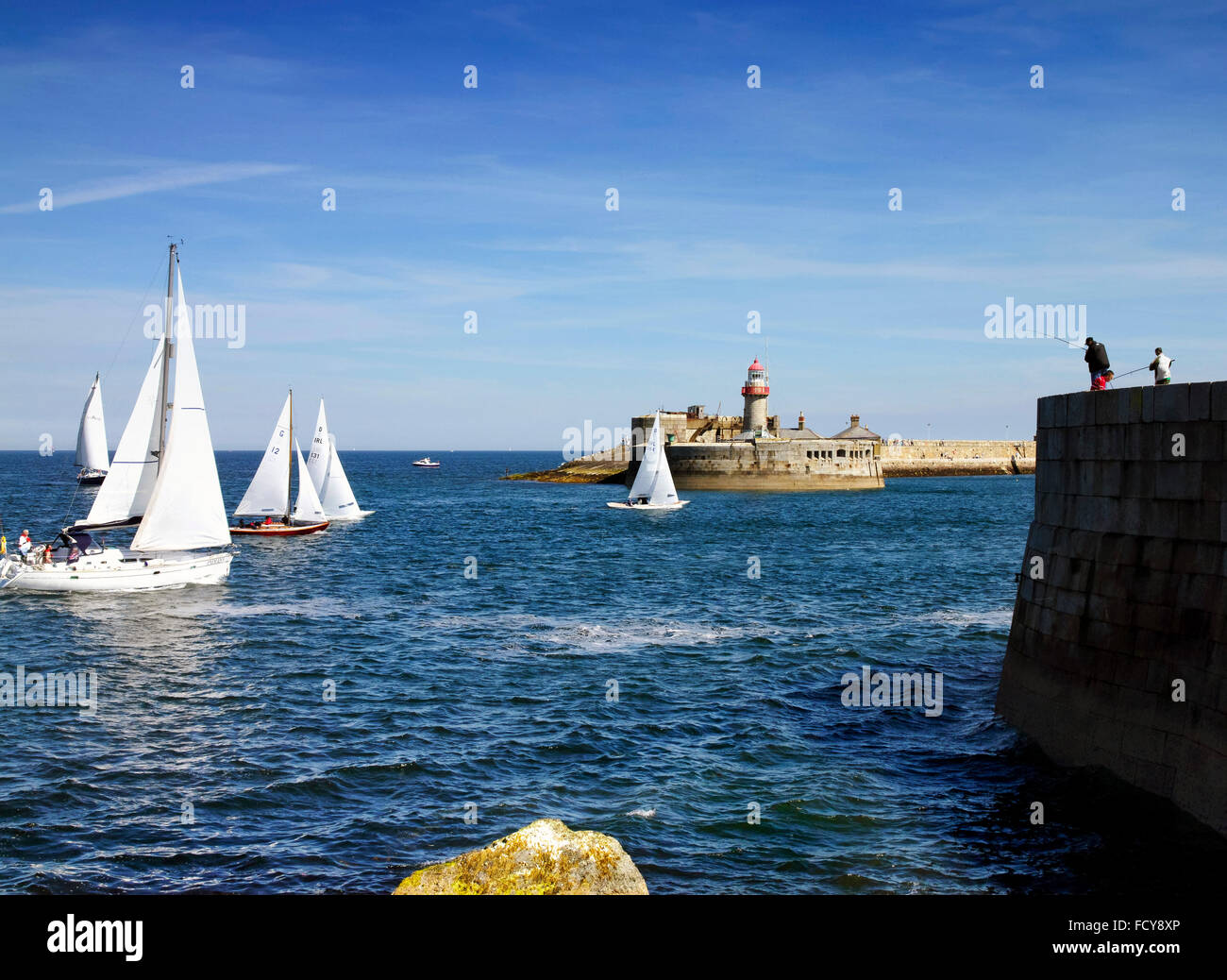 Dun Laoghaire, Dublin Stock Photo