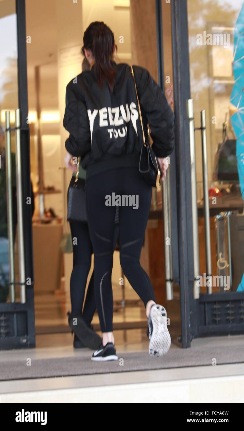 Kendall Jenner and Gigi Hadid Wearing Matching Jackets