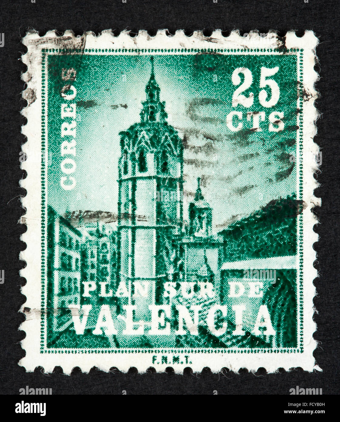 Spanish postage stamp Stock Photo Alamy
