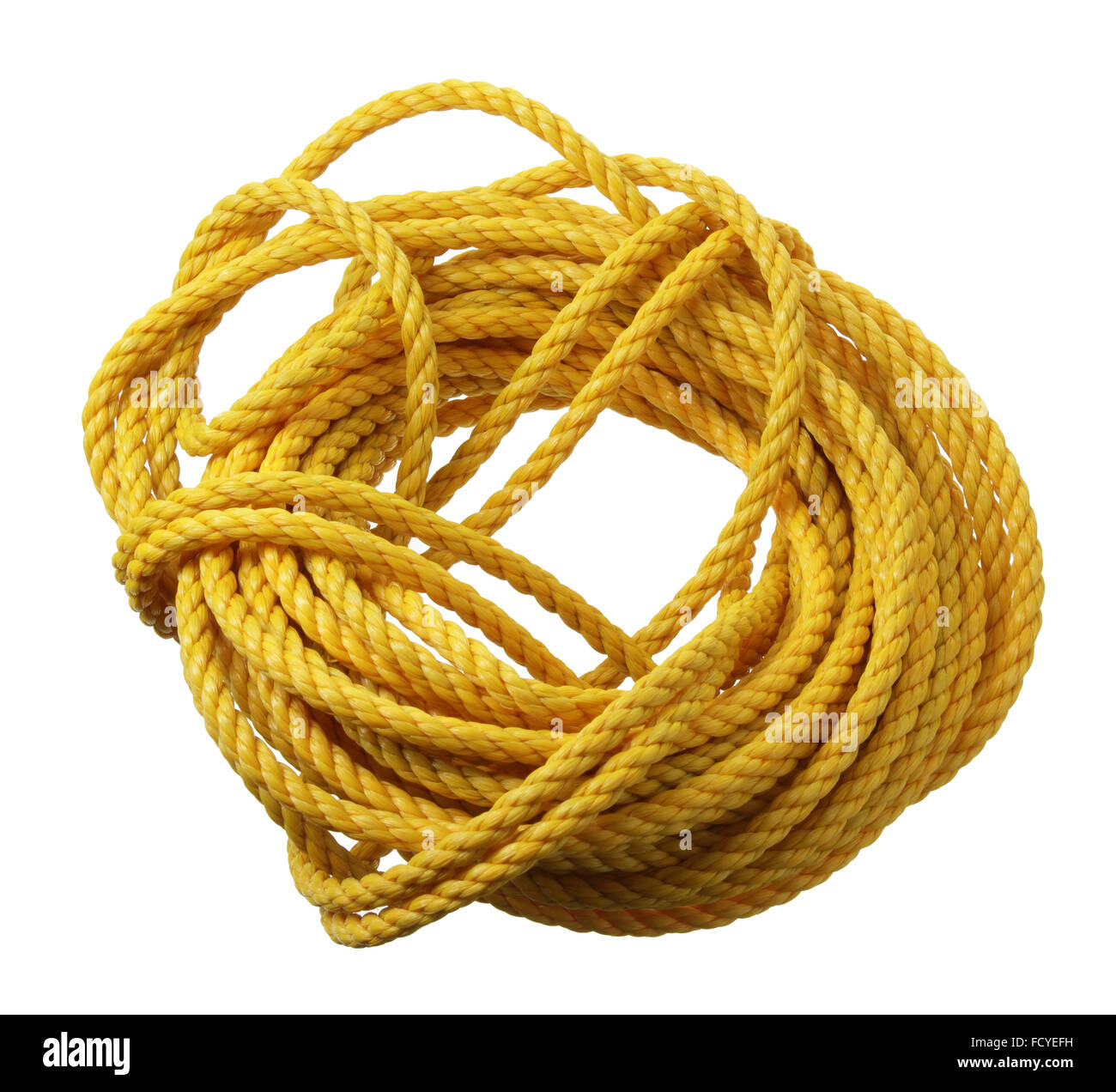 Bundle of Rope Stock Photo Alamy