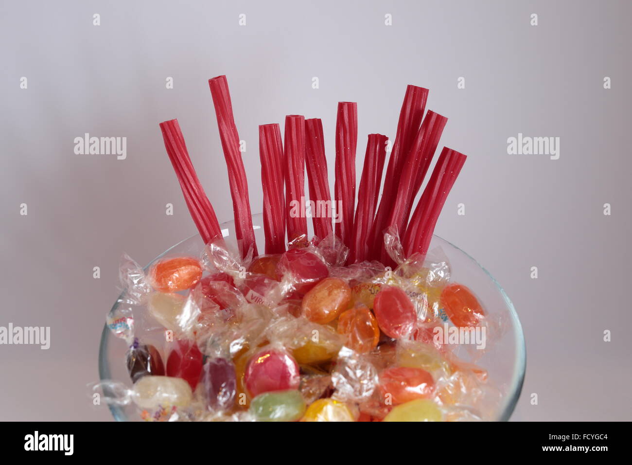 Candies of various flavors Stock Photo Alamy