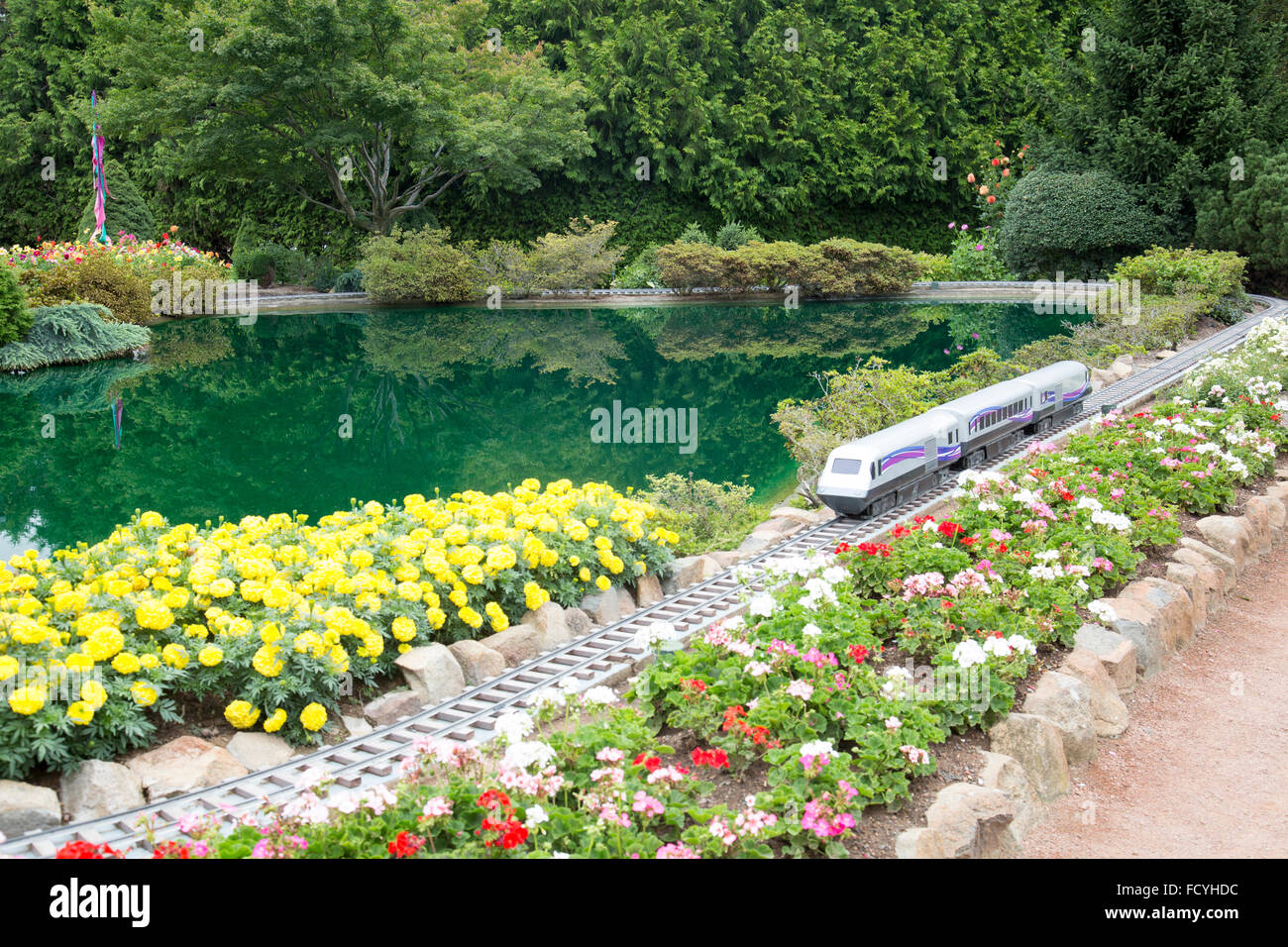 Cockington Green Gardens in Australian Capital Territory, the miniature ...