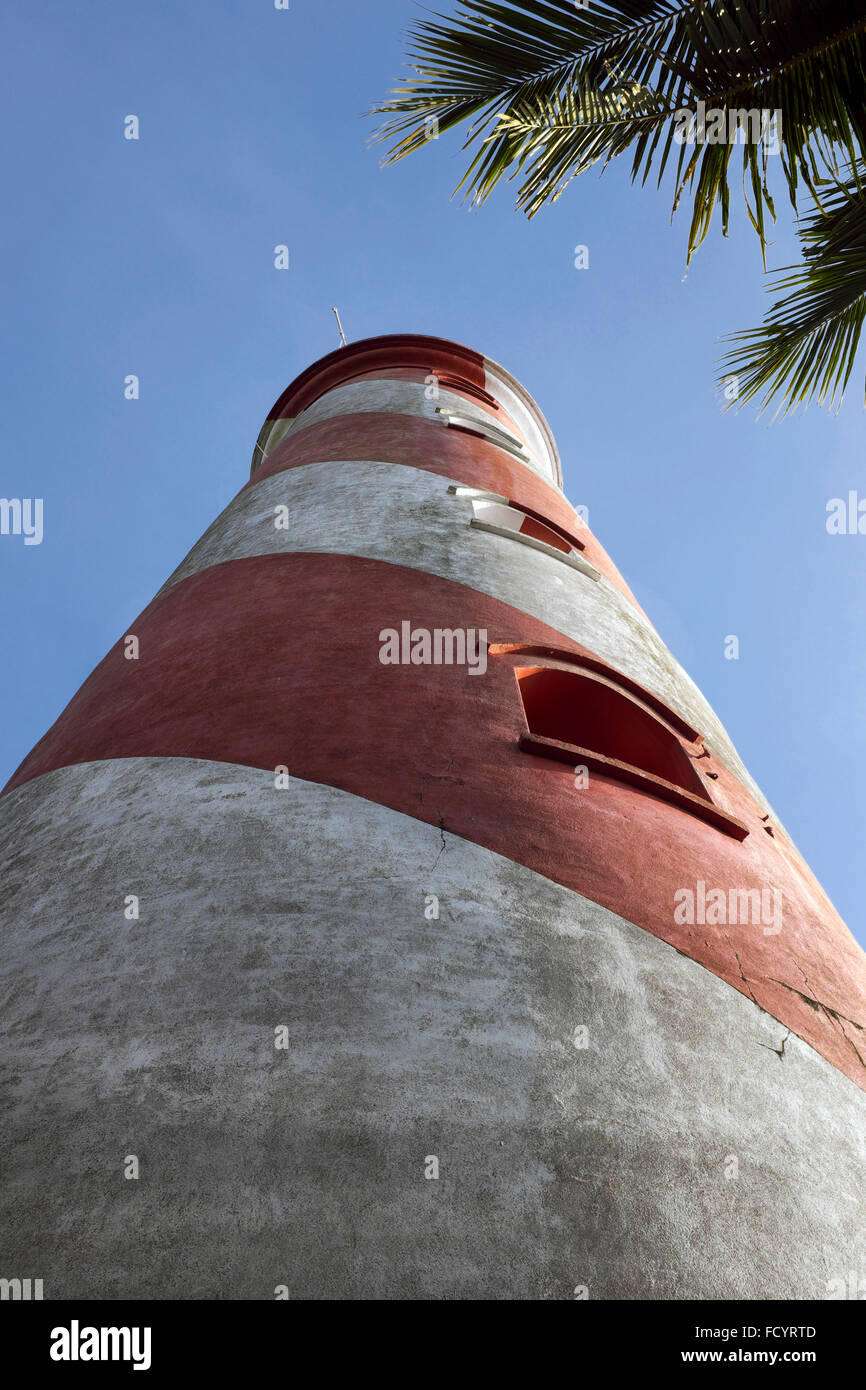 Thangassery Lighthouse, Kollam, (Quilon), Kerala, India Stock Photo