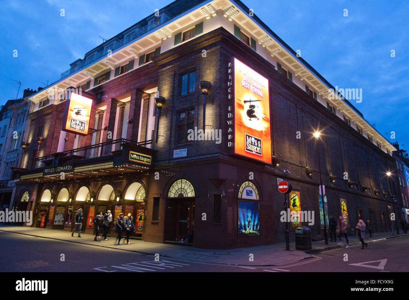 Miss Saigon, Prince Edward Theatre, Old Compton Street, Soho, London, United Kingdom Stock Photo