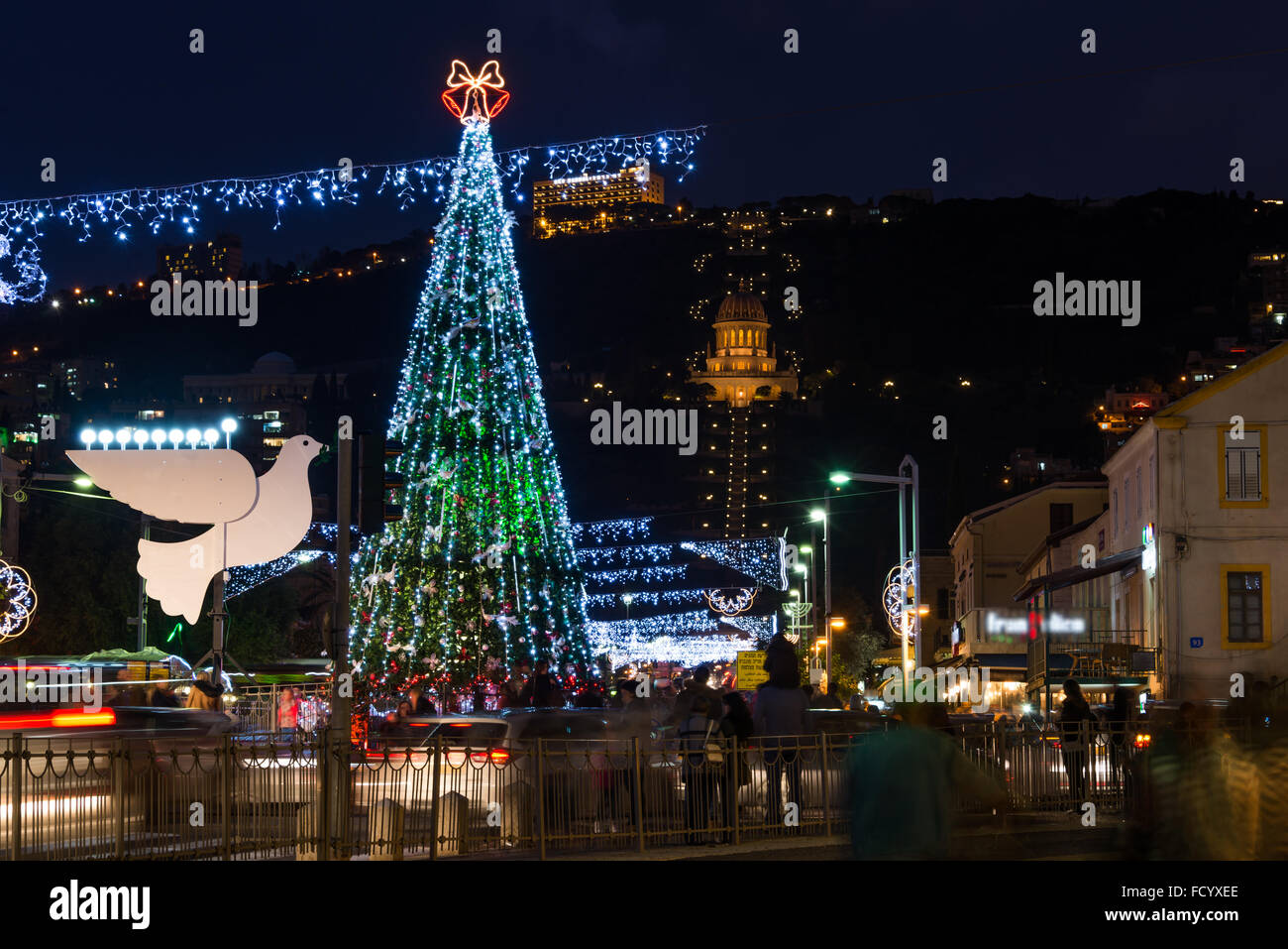 The Holiday of Holidays celebrations in Haifa, 2015 Stock Photo