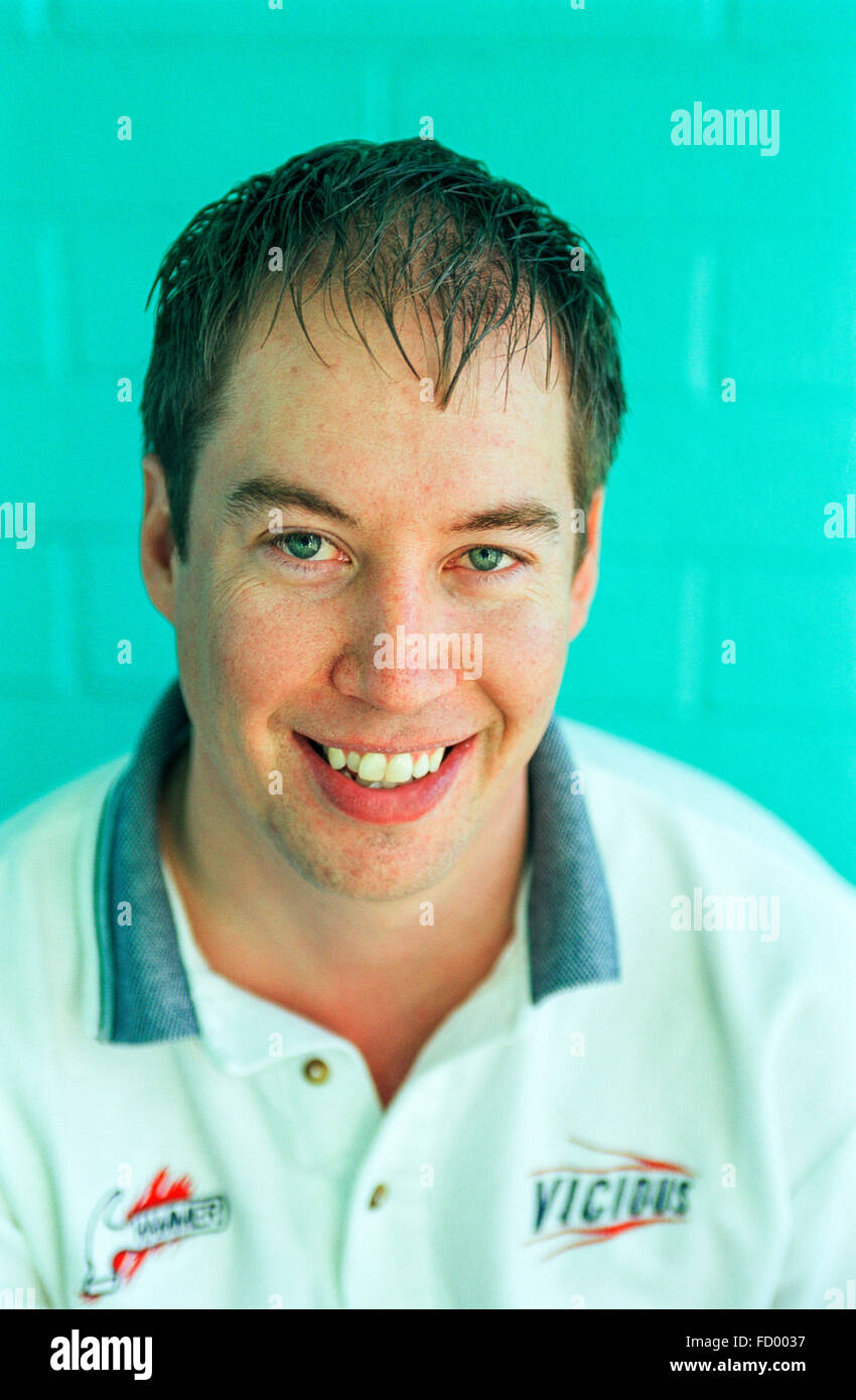 TUCSON, AZ FEBRUARY 15 Pro Bowler Patrick Allen at the PBA Odor