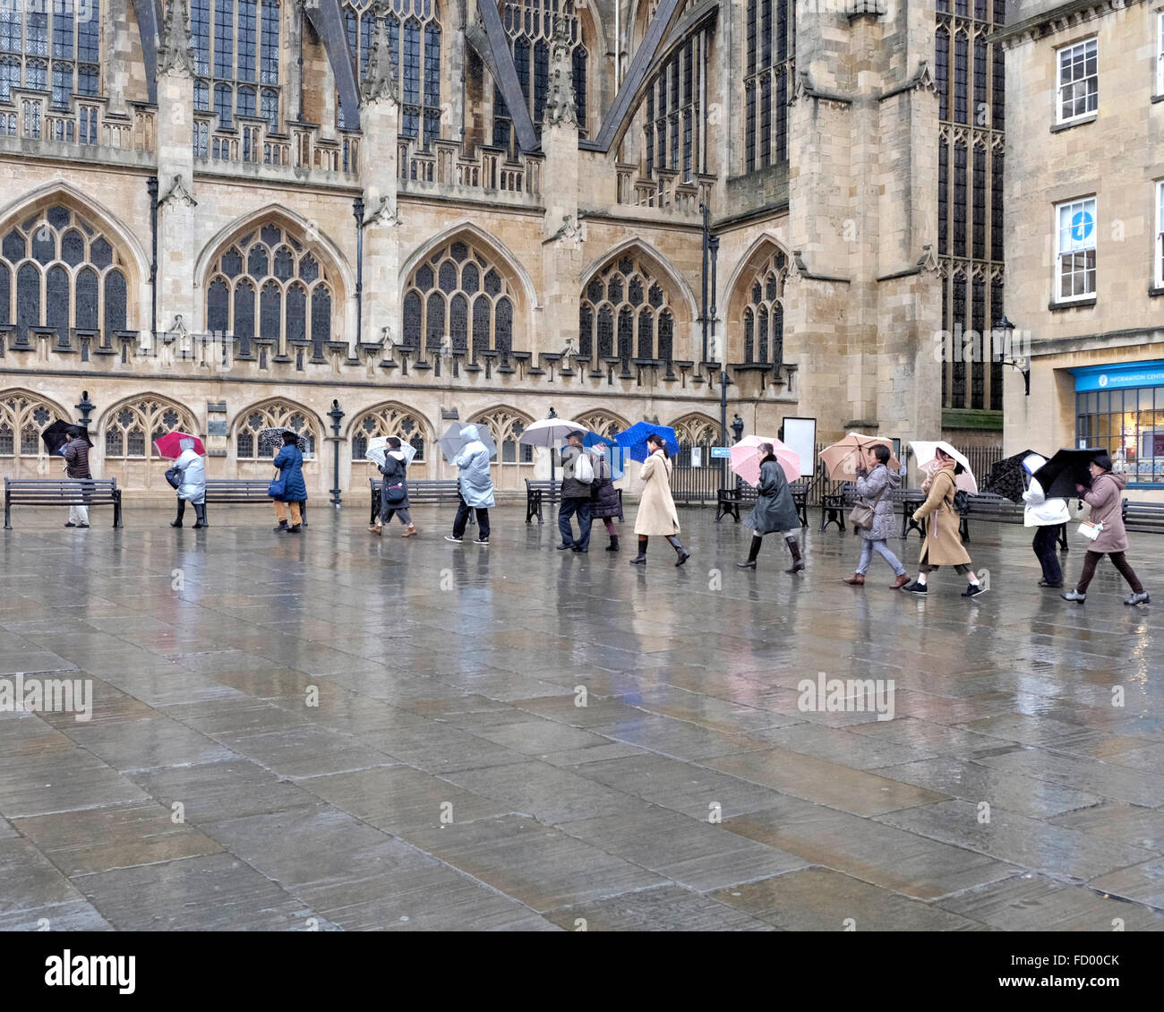 visiting bath in january