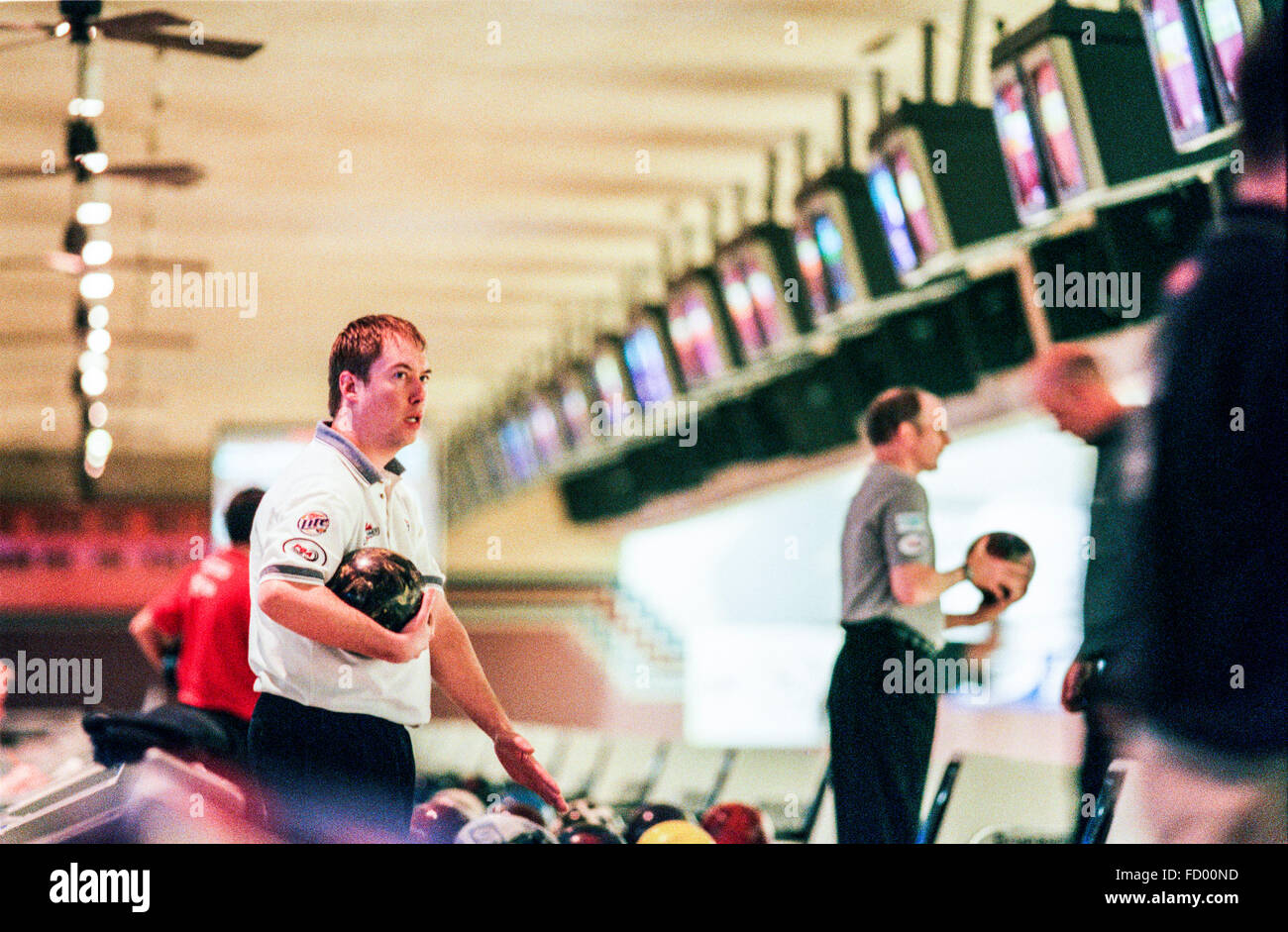 TUCSON, AZ FEBRUARY 15 Pro Bowler Patrick Allen at the PBA Odor