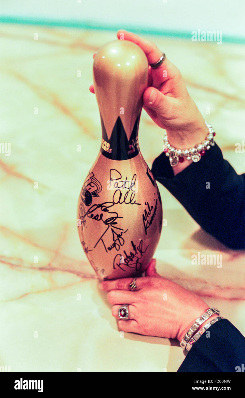 TUCSON, AZ FEBRUARY 15 Pro Bowler Patrick Allen at the PBA Odor