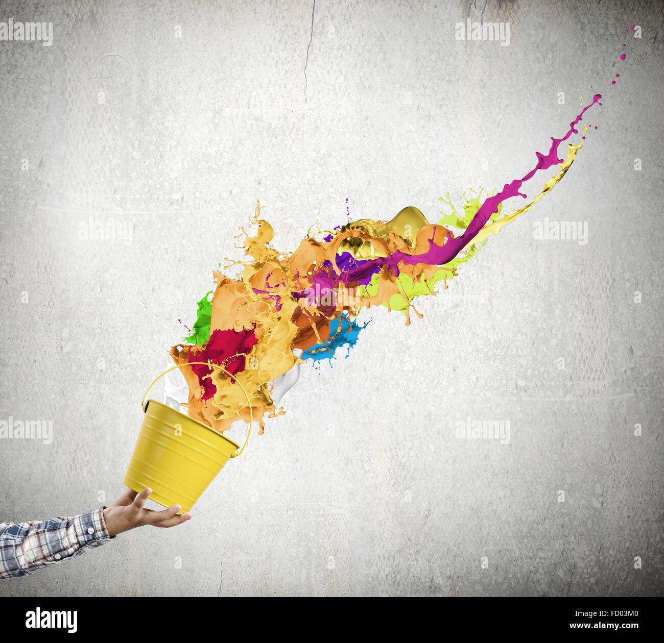 Splash Paint From Tin High Resolution Stock Photography and Images - Alamy
