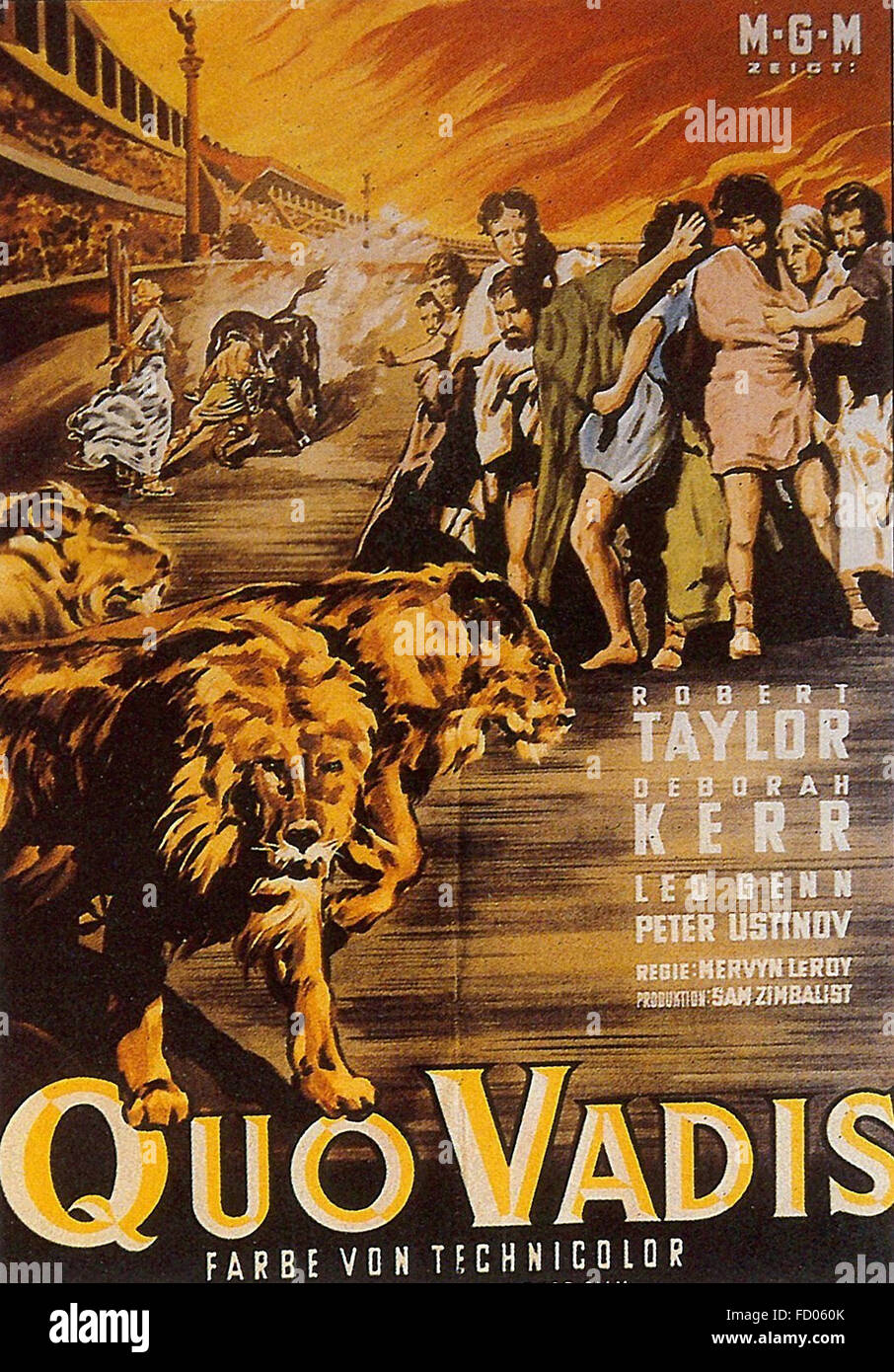 Quo vadis (1951) hi-res stock photography and images - Alamy