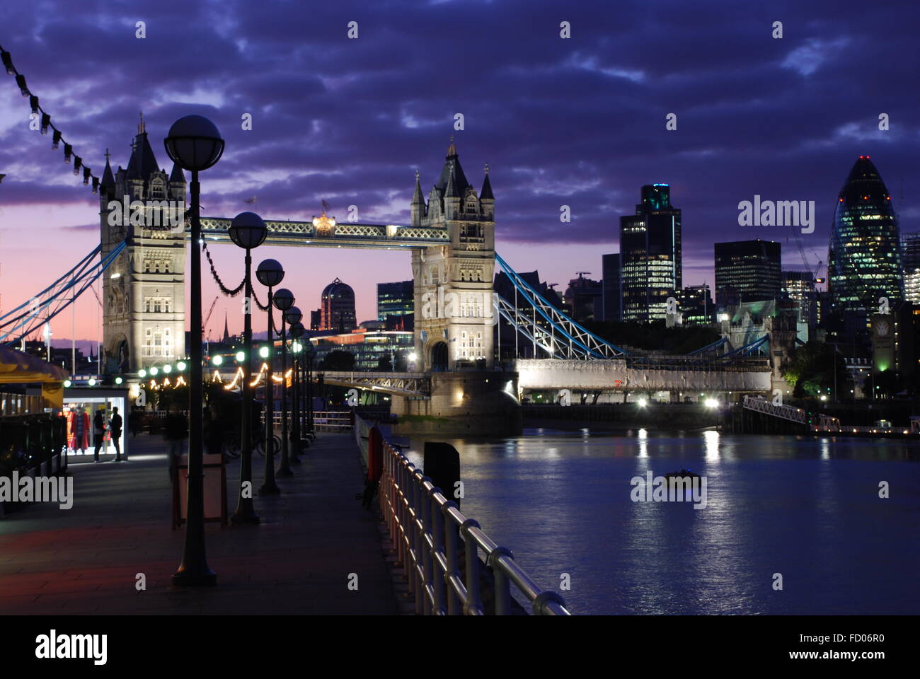 London, View of the Tower Bridge Stock Photo - Alamy