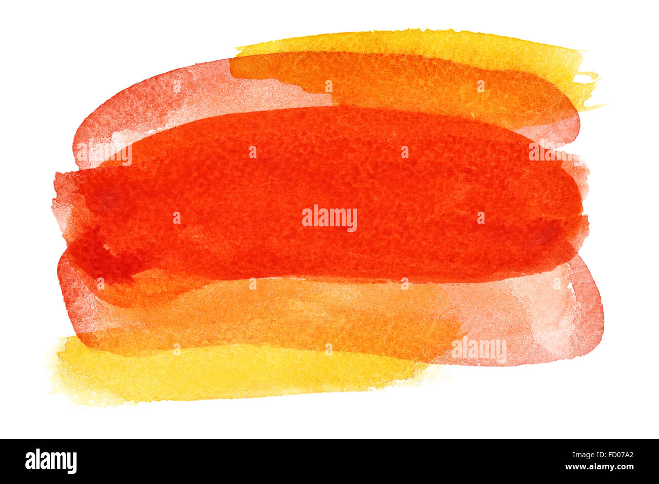Red - orange colorful watercolor background - space for your own text ...