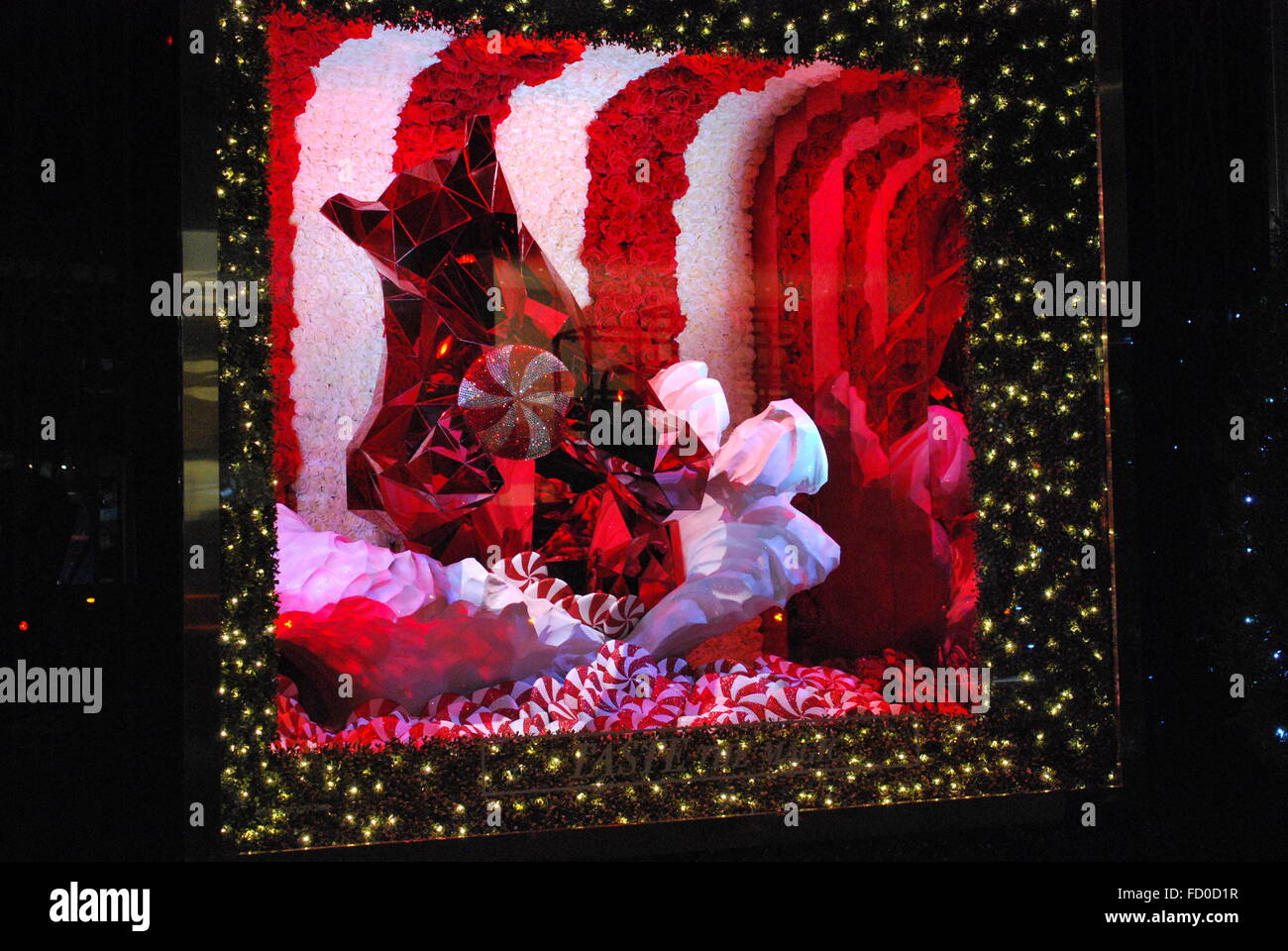 Bloomingdales new york christmas hires stock photography and images