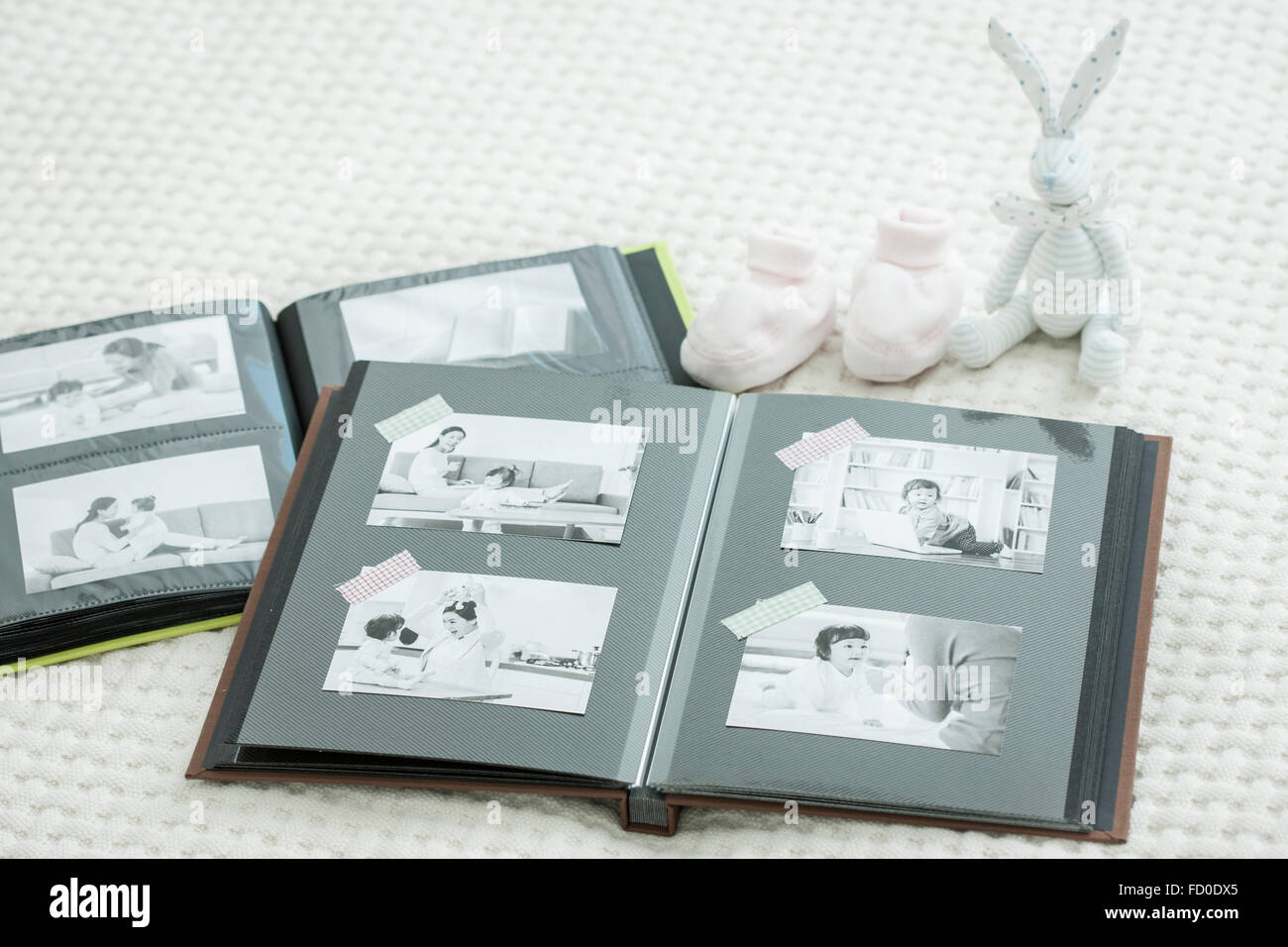 Old photo albums Stock Photo Alamy