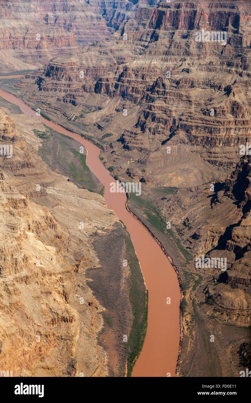 Aerial view of the Grand Canyon Stock Photo - Alamy