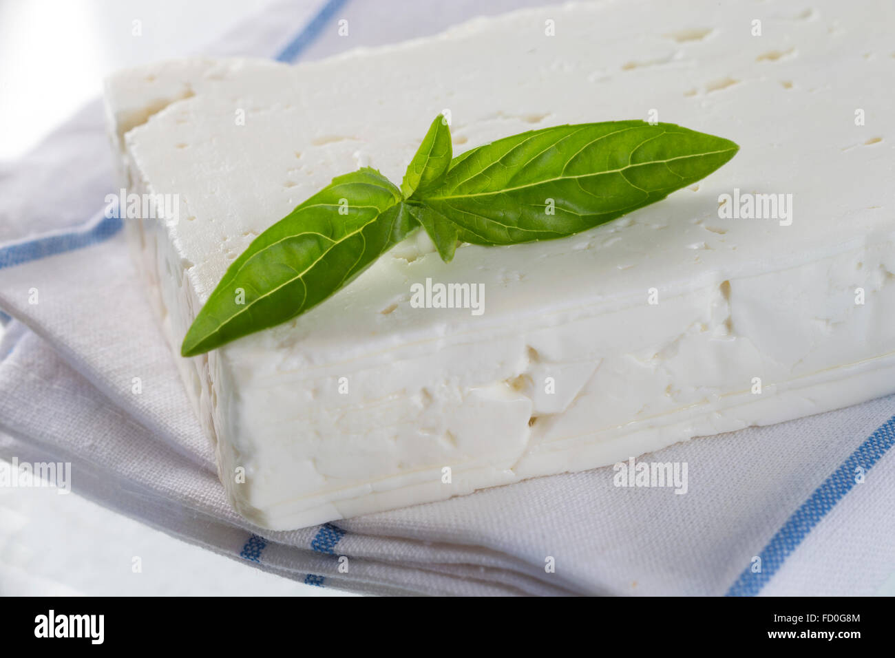 Feta cheese Stock Photo