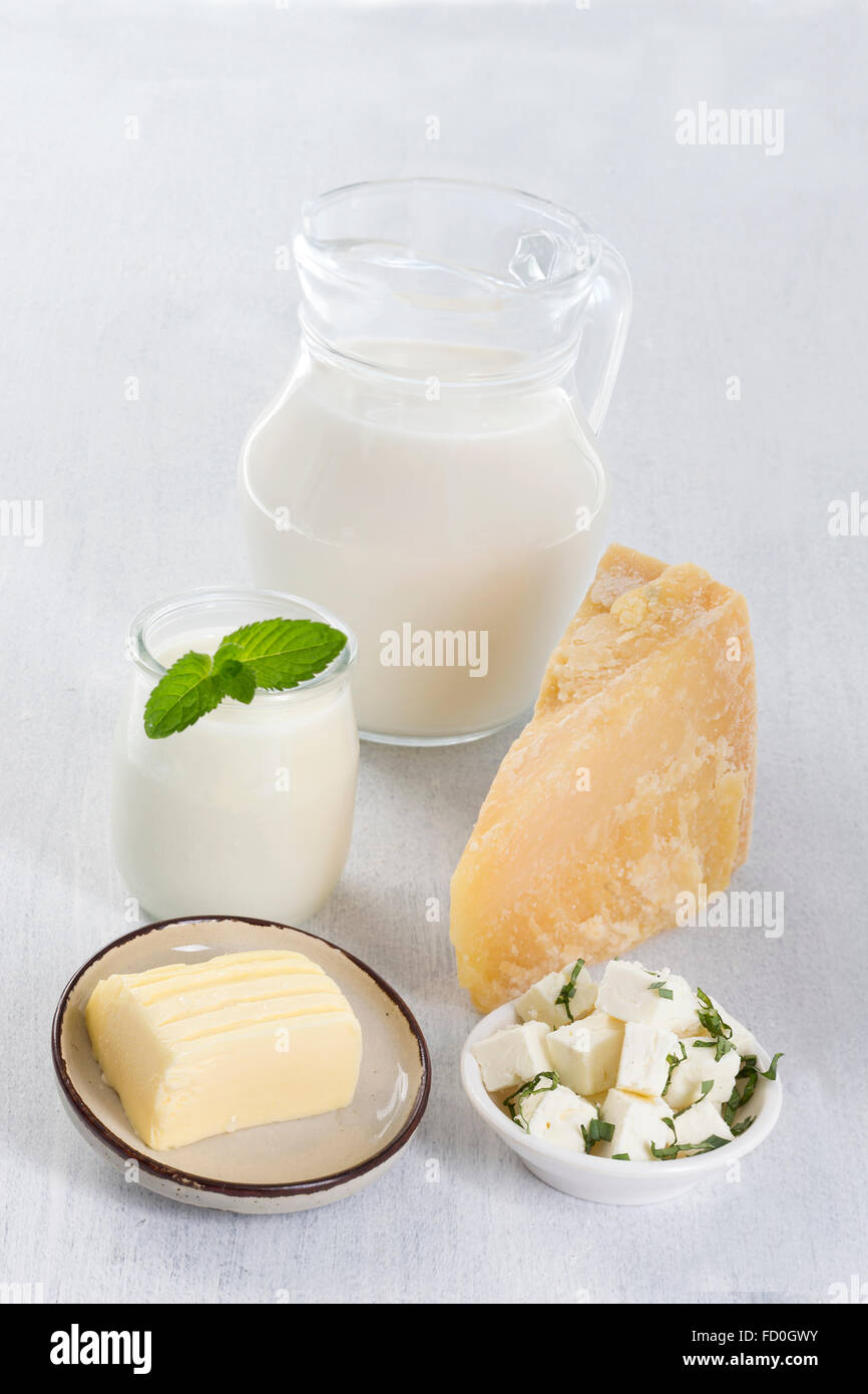 dairy product Stock Photo
