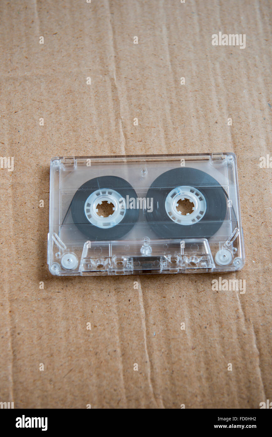 Still life of an old audio cassette tape Stock Photo Alamy