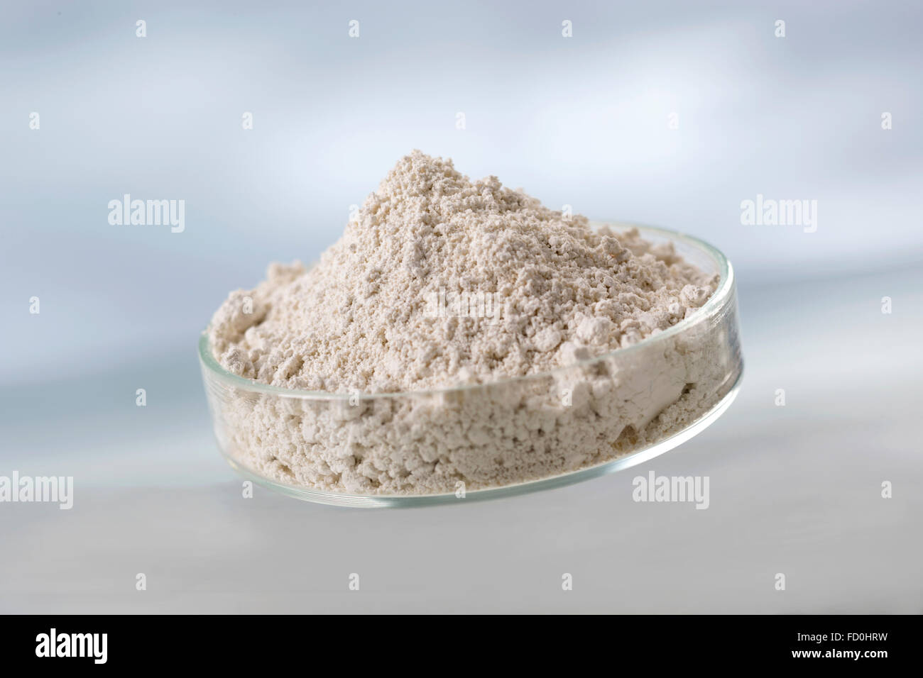 Cosmetic clay for spa treatments Stock Photo