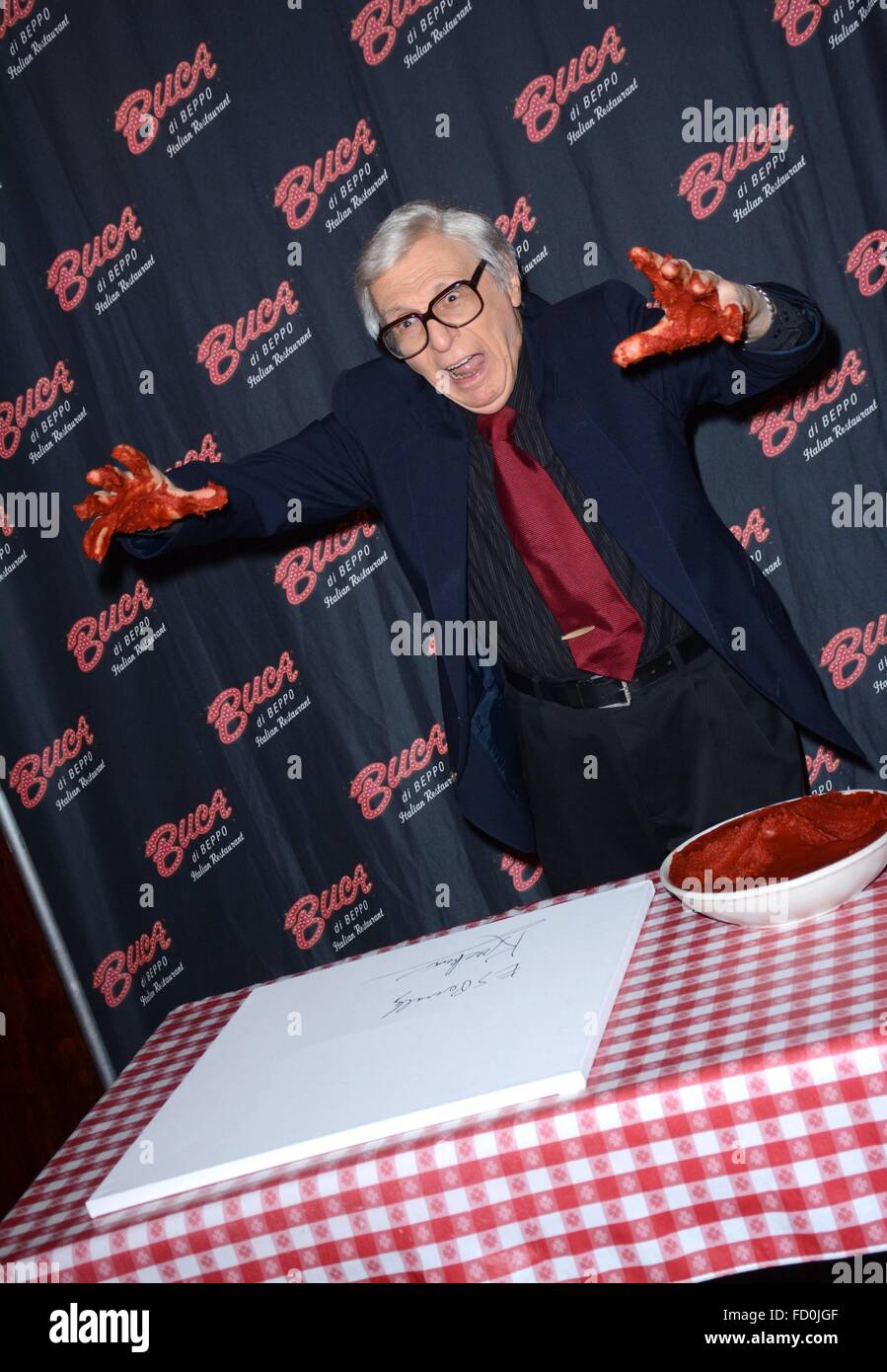 New York, NY, USA. 26th Jan, 2016. The Amazing Kreskin at a public