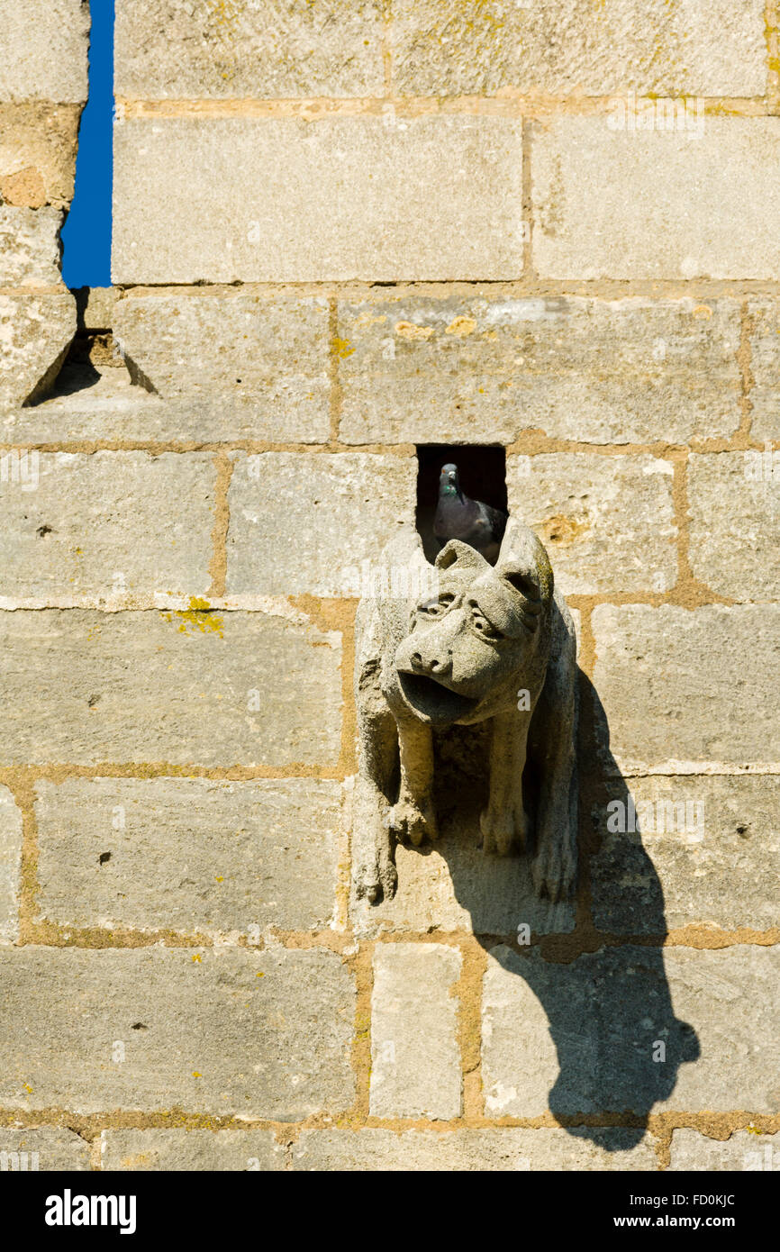 The door of la Reine,Aigues Mortes, Camargue gardoise, Gard, France Stock Photo