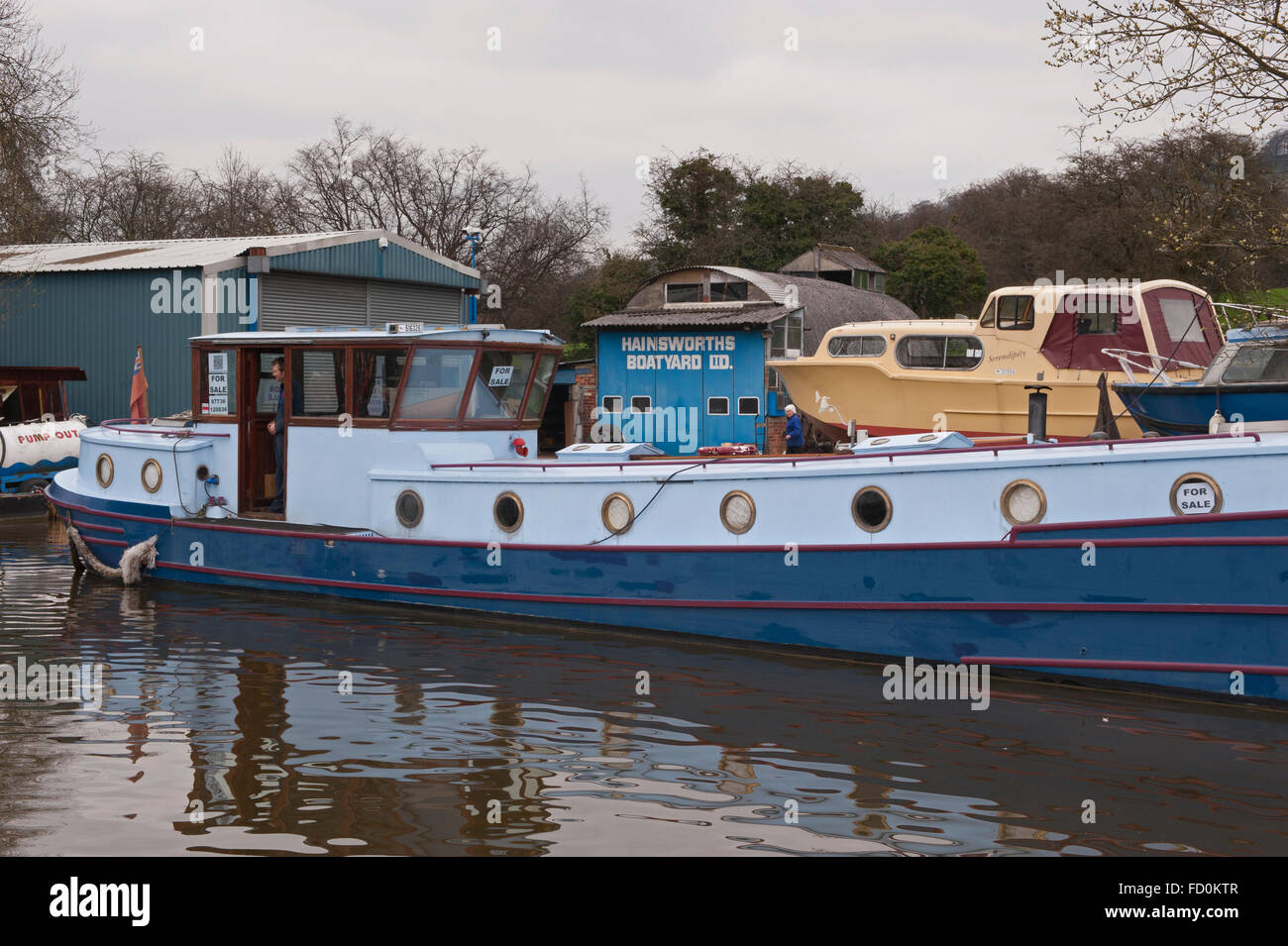 Boat for sale at Hainsworths Boatyard Leeds and Liverpool Canal, Bingley, where canal boats Boat for sale at Hainsworths Boatyard Leeds and Liverpool Canal, Bingley, where canal boats