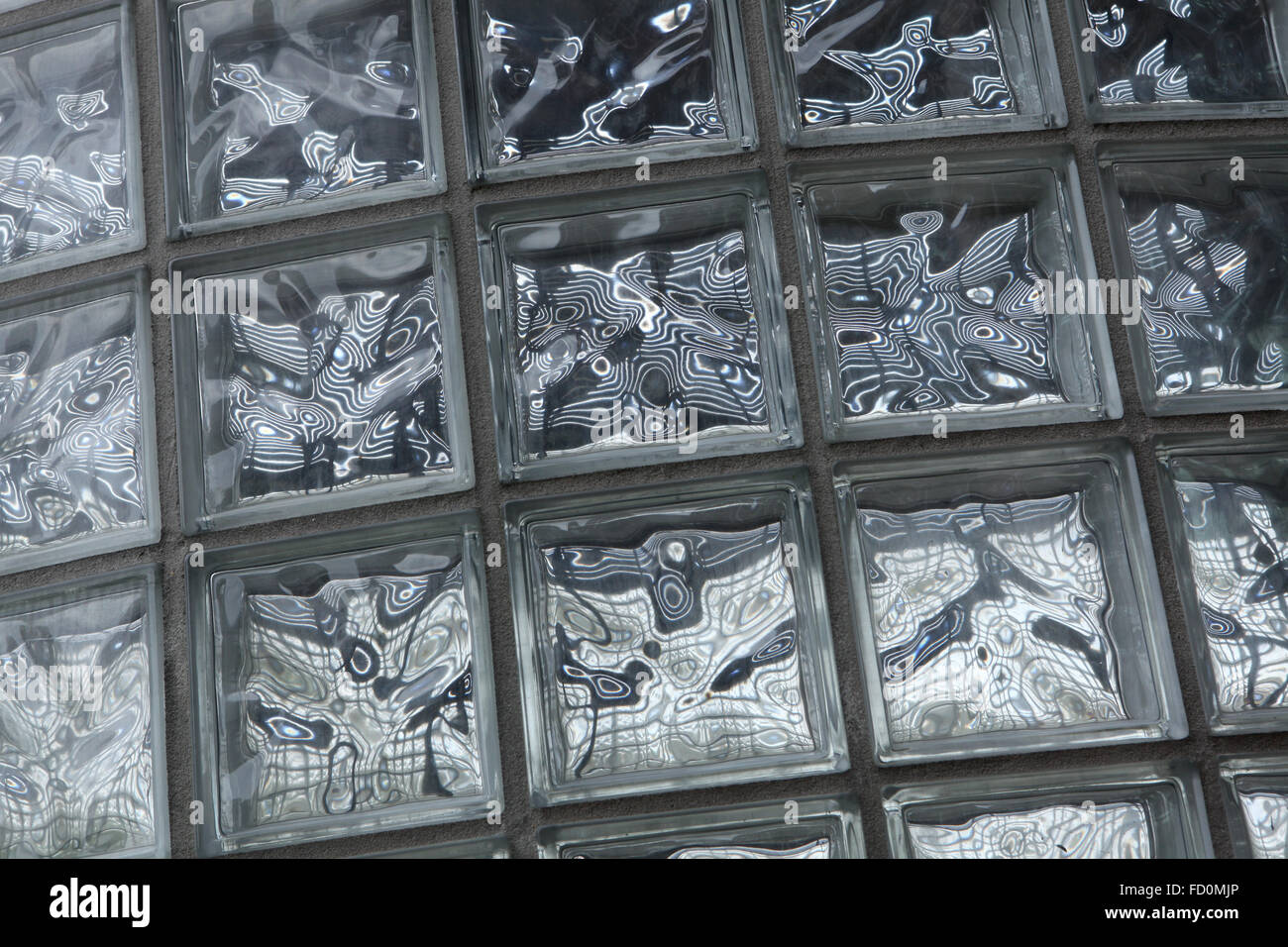 Glass brick wall texture hires stock photography and images Alamy