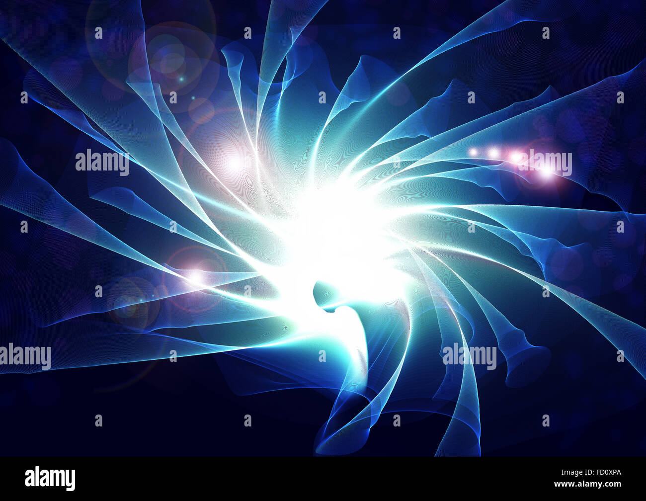 Background abstract image with loops and springs Stock Photo - Alamy