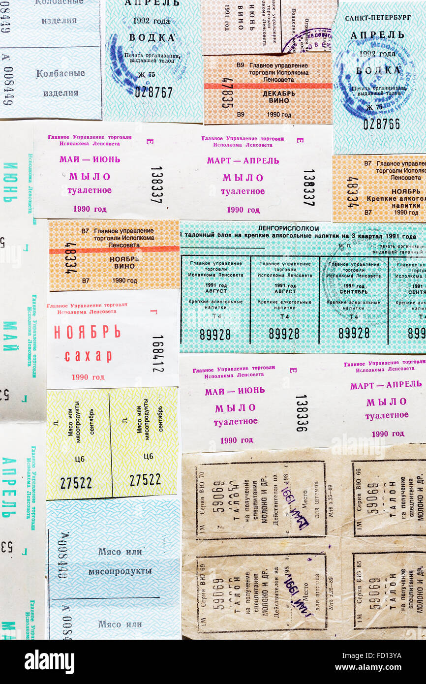 Soviet food ration hi-res stock photography and images - Alamy