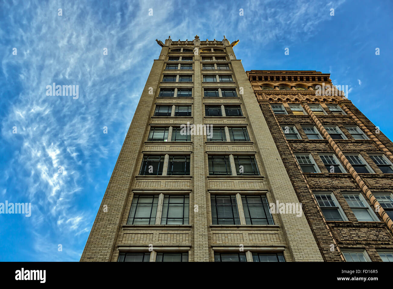 Random Building in Asheville, North Carolina, USA Stock Photo - Alamy