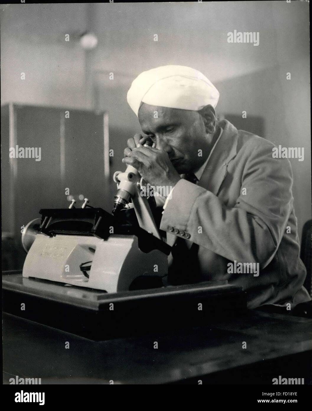 1968 - India's leading Scientist Evolves New Theory On Diamonds There Are Four Species Of The World's Most Precious Stone. Years of study in his laboratory have led Sir C.V.Raman, world-famous scientist, to declare a new theory on diamonds. This Nobel prize-winner, whose full name is Bharata Ratna Raja-Sabhabhushana Sir Chandrasekhara Venkata Raman Kt., recent winner of the Lenin Peace Prize and discoverer of the Raman Spectrum and many chemical advances of use in the Oil industry, claims that there are four and not one type of diamond. In his Mysore Laboratory, in the Raman Research Institute Stock Photo