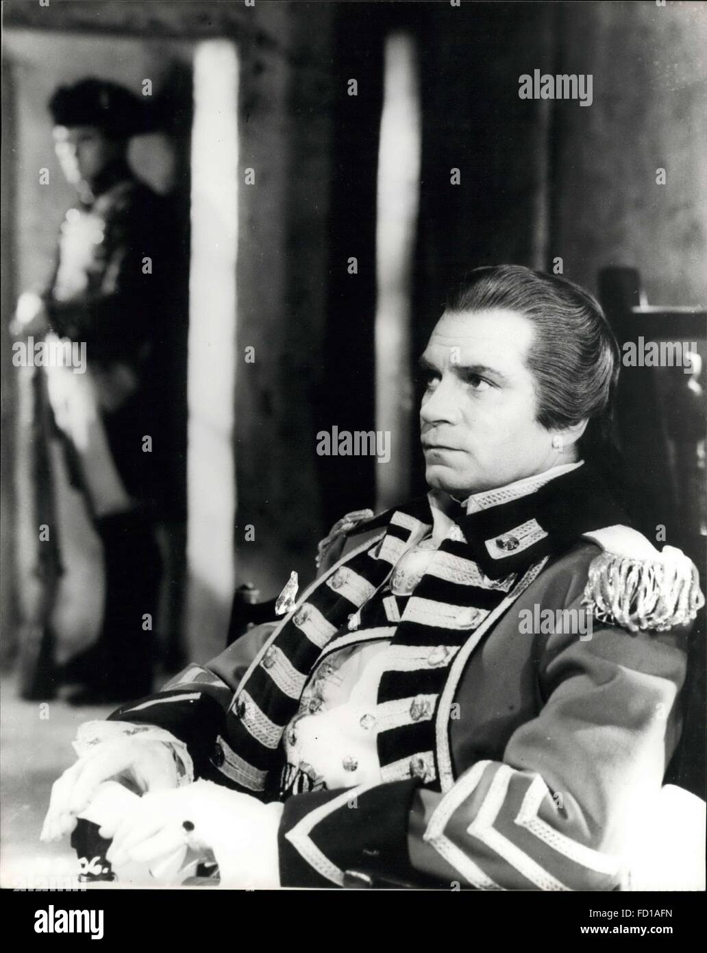 1959 - Laurence Oliver as Gen Burgoyne in ''Devil's Disciple' © Keystone Pictures USA/ZUMAPRESS.com/Alamy Live News Stock Photo