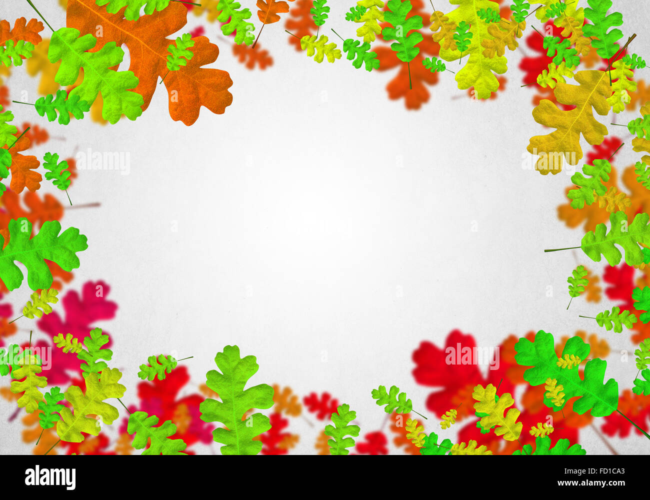 Background conceptual image with autumn leaves. Place for text Stock ...
