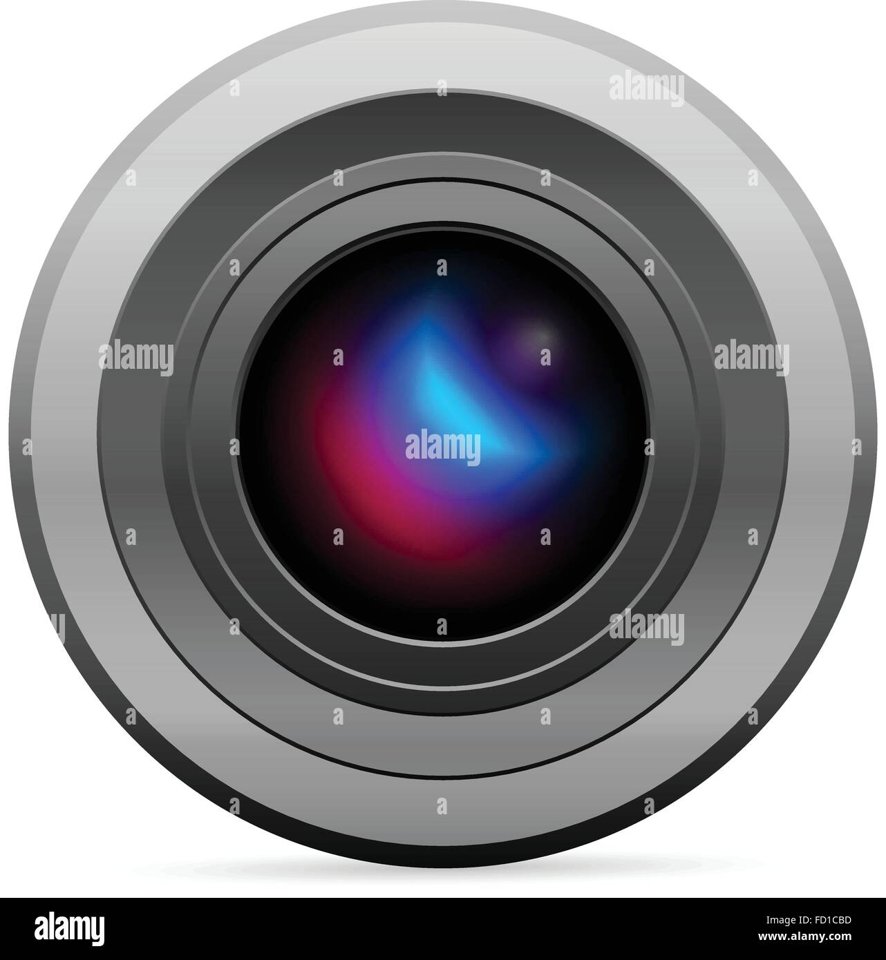 Photo camera icon on a white background Stock Vector Image & Art - Alamy