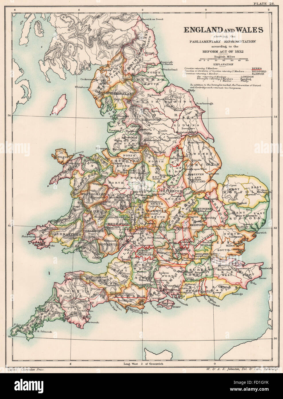 england-wales-1832-parliamentary-representation-on-reform-act-bill-FD1GYK.jpg