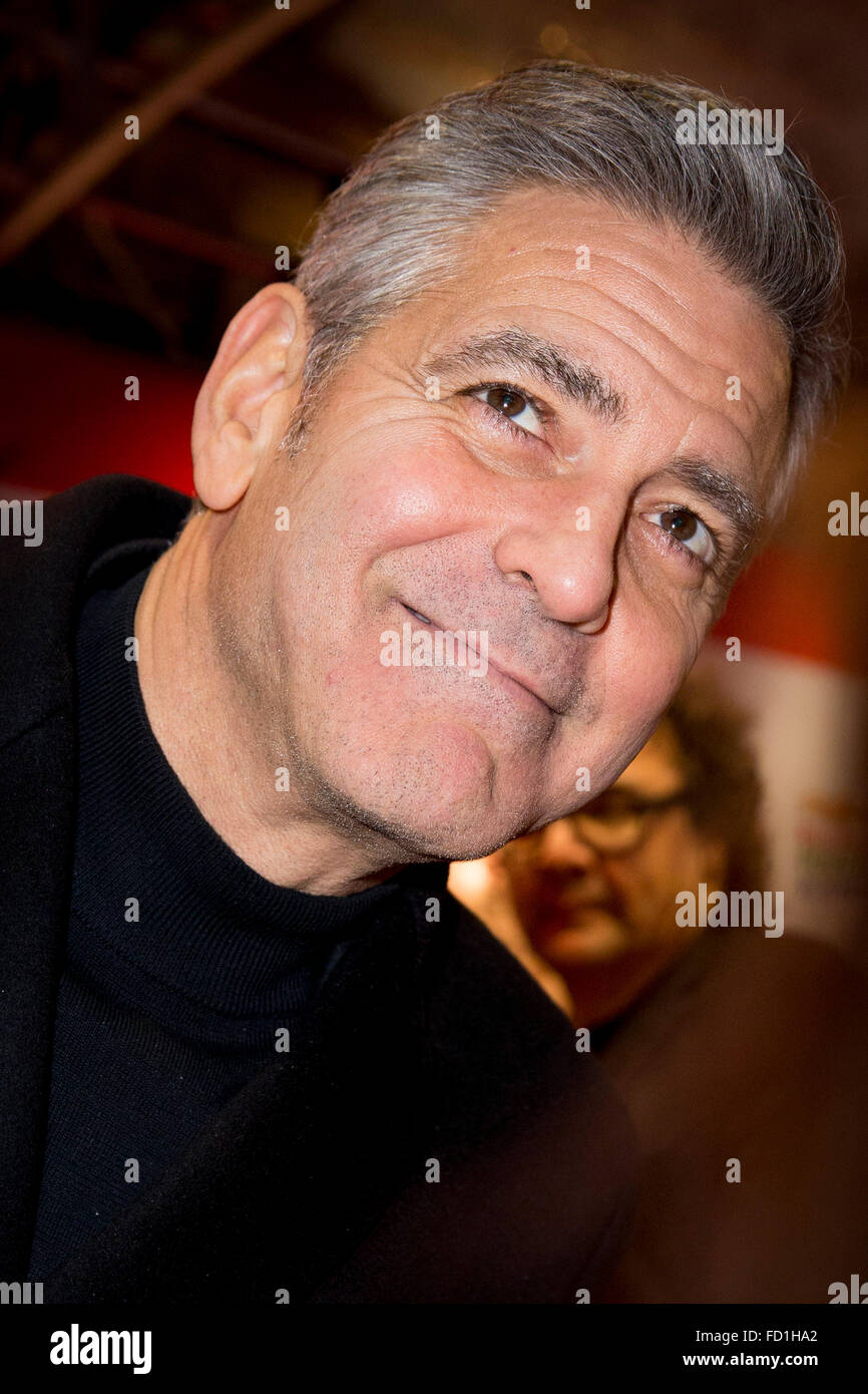 Amsterdam, The Netherlands. 26th Jan, 2016. Clooney attend the(02)