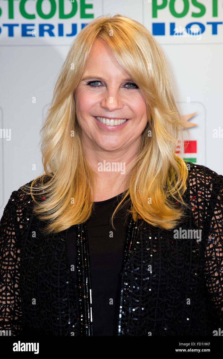Amsterdam, The Netherlands. 26th Jan, 2016. Dutch tv host Linda de Mol attend the Goed Geld Gala (Good Money Gala) from the Postcodeloterij at theater Carre in Amsterdam, The Netherlands, 26 January 2016. Photo: Patrick van Katwijk/ POINT DE VUE OUT - NO WIRE SERVICE -/dpa/Alamy Live News Stock Photo