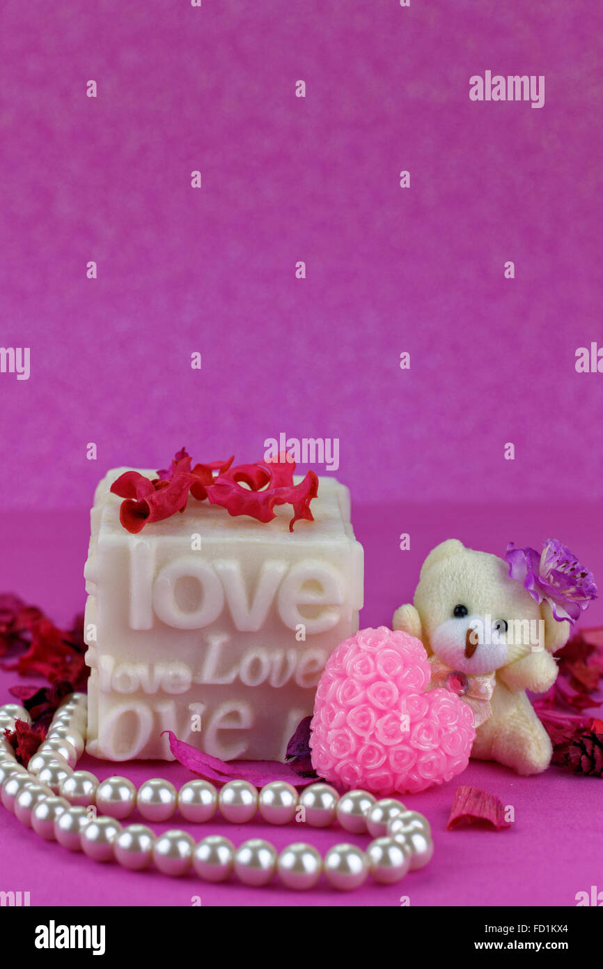 Crazy in Love Teddy - One Size - Pink