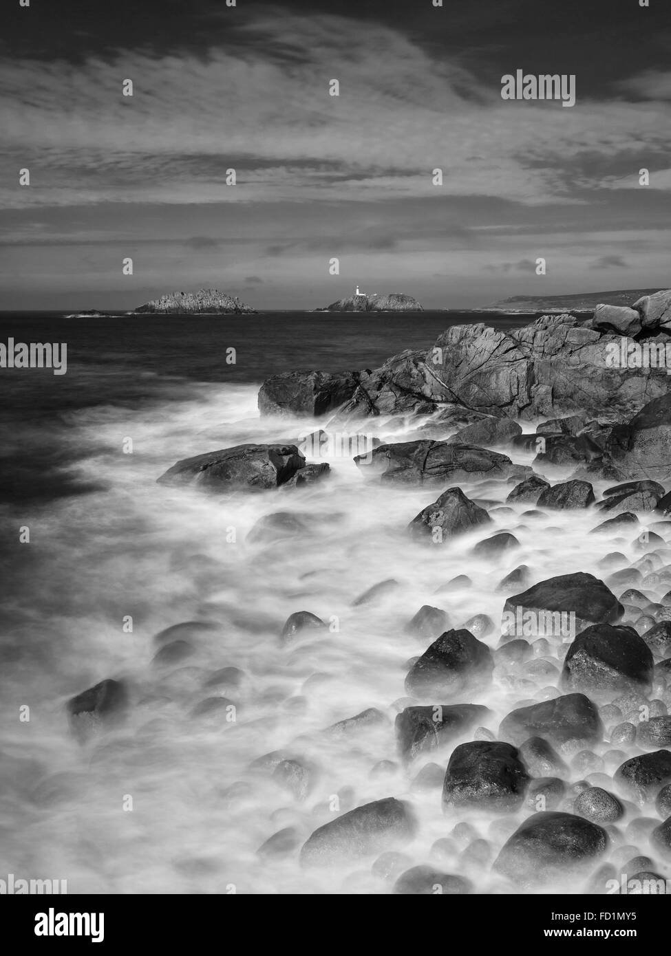 Scilly islands Black and White Stock Photos & Images - Alamy