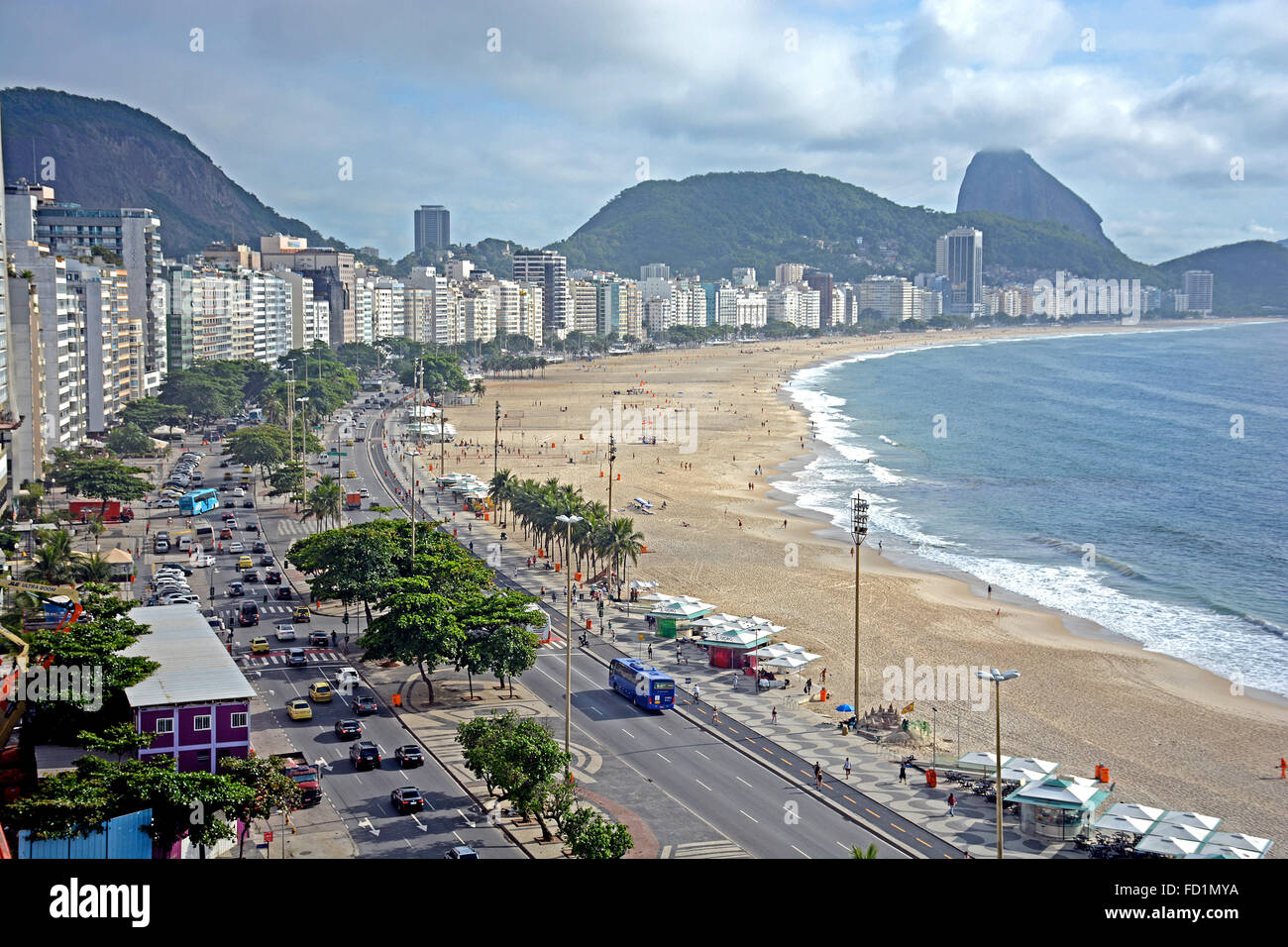 Copacabana Rio de Janeiro Brazil Stock Photo Alamy