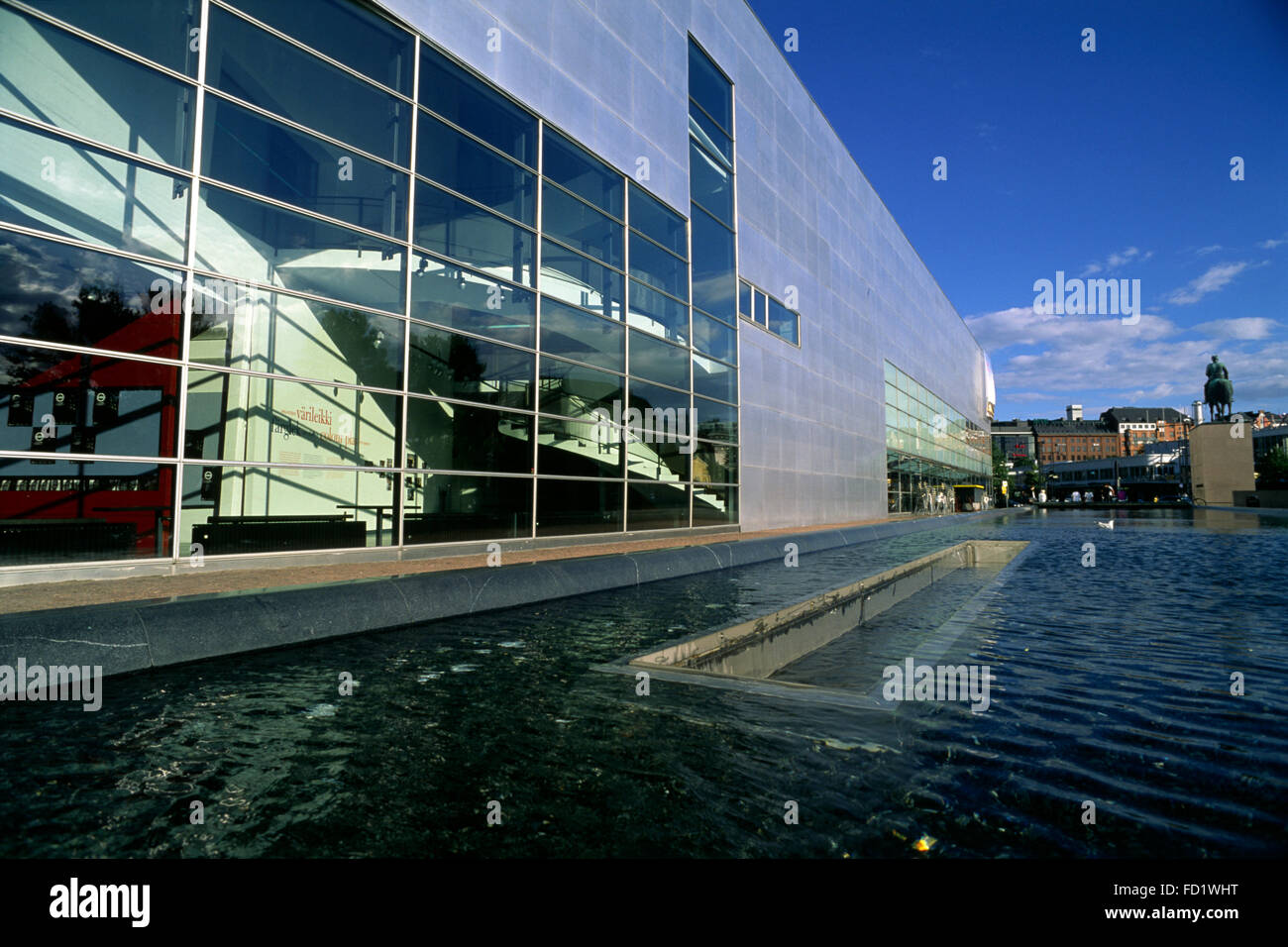 Finland, Helsinki, Kiasma, Museum of Contemporary Art, architect Steven