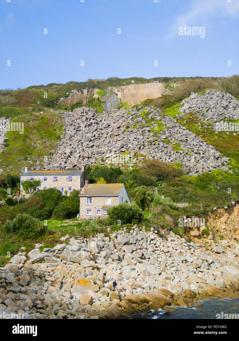 Lamorna Cove, Cornwall, England, UK in Summer Stock Photo - Alamy