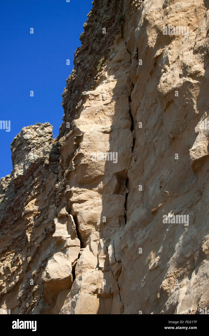 Burton Bradstock Cliffs Stock Photo