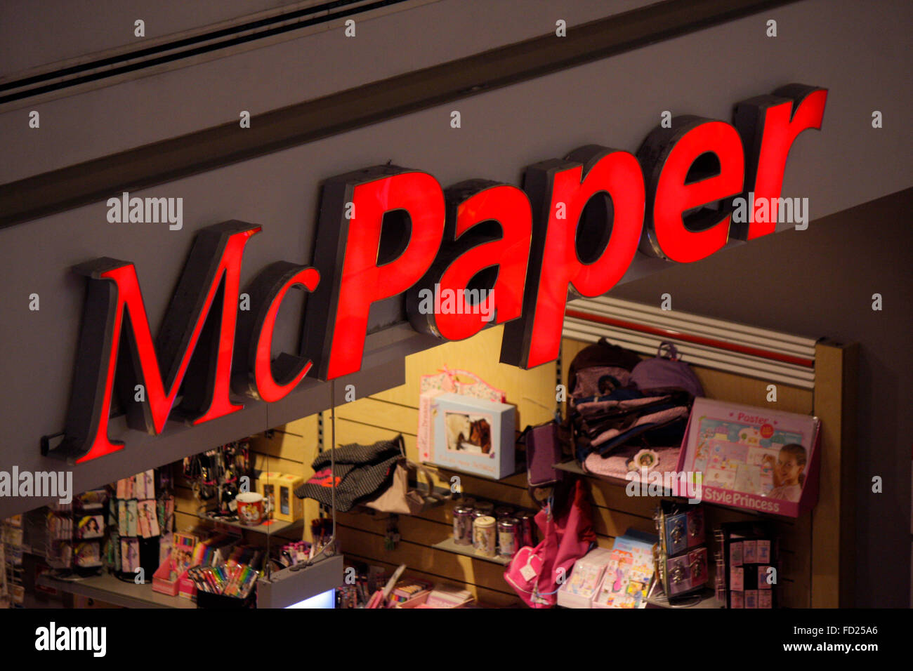 Mcpaper hi-res stock photography and images - Alamy