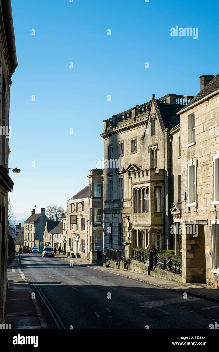 Painswick village in the Cotswolds Gloucestershire England UK Stock Photo