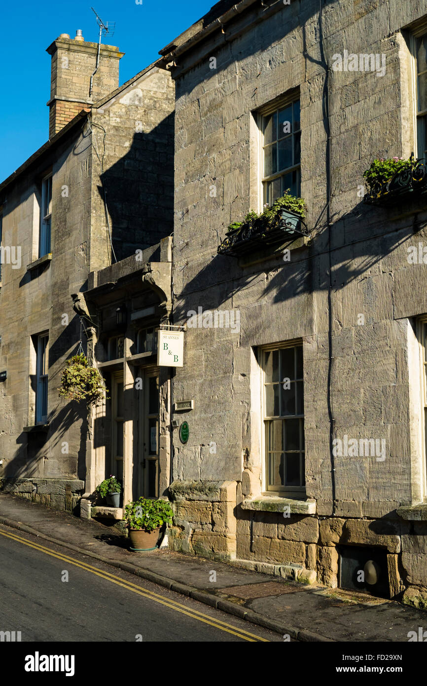 Painswick village in the Cotswolds Gloucestershire England UK St Annes