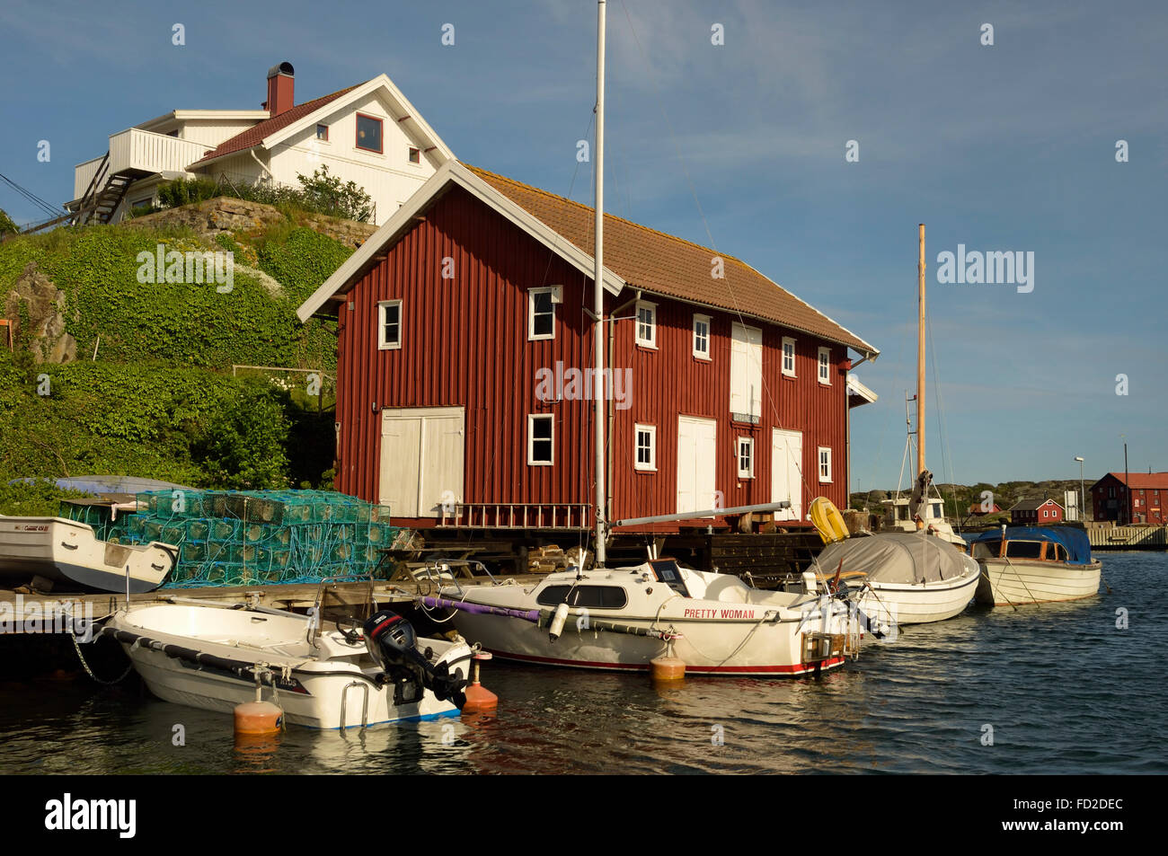 Gullholmen island. Bohuslän. Götaland. West Sweden Stock Photo Alamy