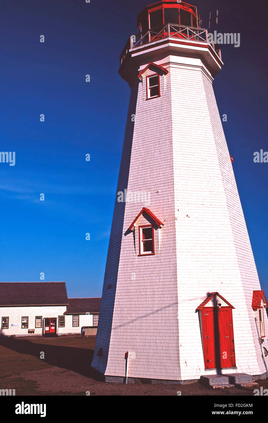 East Point Lighthouse,Prince Edward Island Stock Photo Alamy