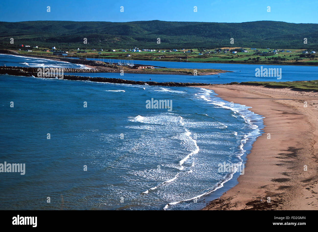 Margaree Harbour,Nova Scotia Stock Photo Alamy